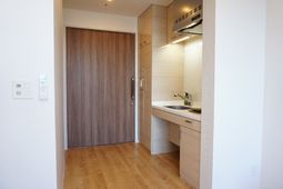 清潔感ある居室の一角