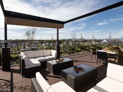 快適なテラスの様子