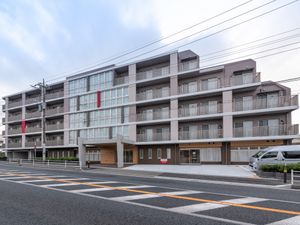 洗練された外観の建物