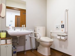 バリアフリーのトイレ