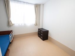 清潔な居室の一角