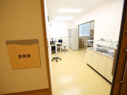 医療室の入口部分