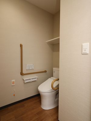 清潔感のあるトイレ空間