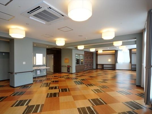 広々とした居室の一角