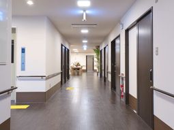 清潔感のある廊下