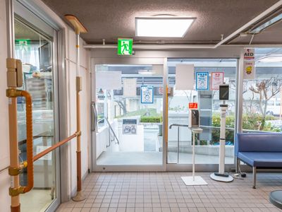 設備充実の職場エントランス