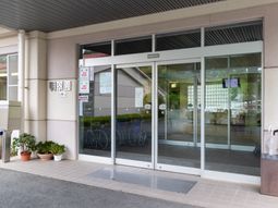 エントランスの親しみやすい様子