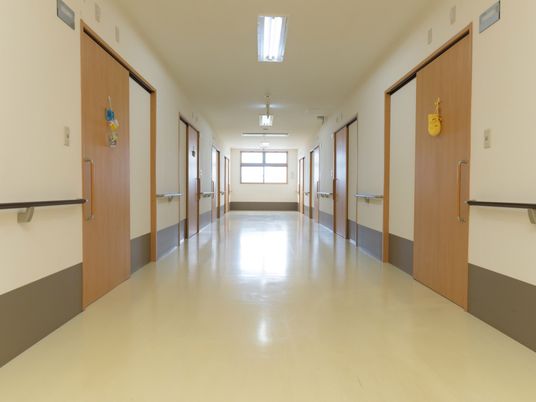 清潔な廊下の景観