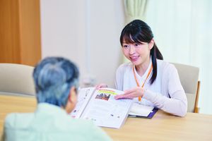 相談をしている二人