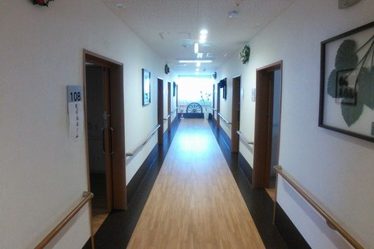 明るい廊下