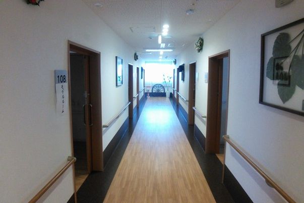 明るい廊下