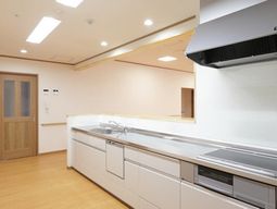 清潔なキッチンの一角