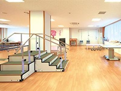 ゆったりした機能訓練室