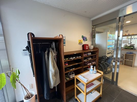 居心地のよいエントランス