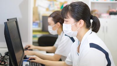 スタッフの様子