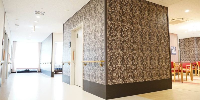 広々とした廊下