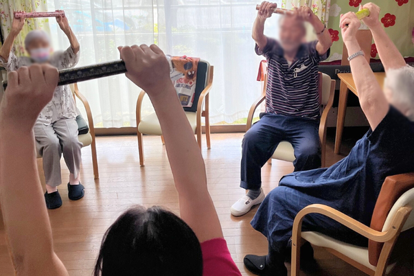 広々とした訓練室