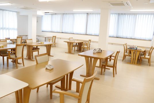 きれいな食堂の様子