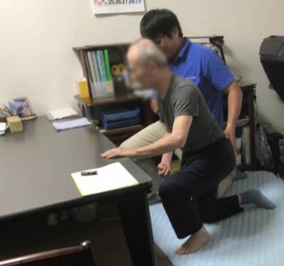 訓練中の様子