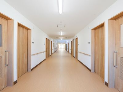 清潔感のある廊下