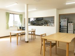 キレイな食堂空間