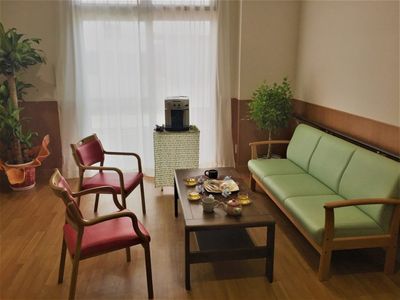 自然光が入るリビング