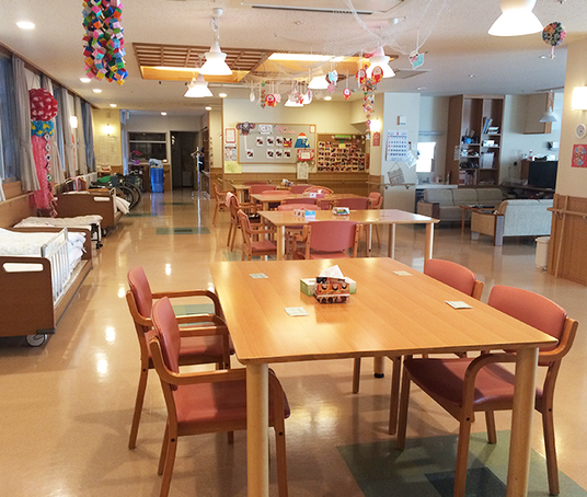 明るい空間のラウンジ