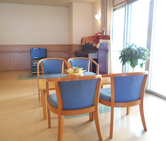 明るいリビングスペース  