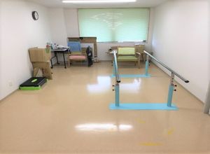 シンプルな機能訓練室