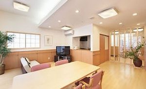 明るい空間のラウンジ