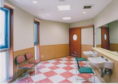 広々とした洗面エリア