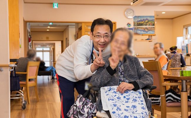 和やかな雰囲気のリビング