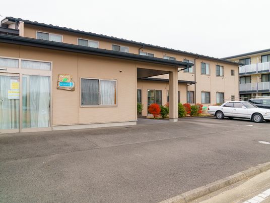 エントランス付近の建物