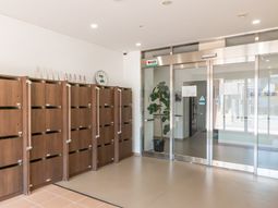 落ち着いた玄関