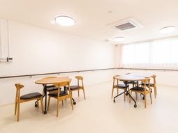 明るく広々とした室内
