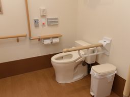 手すり付きトイレ