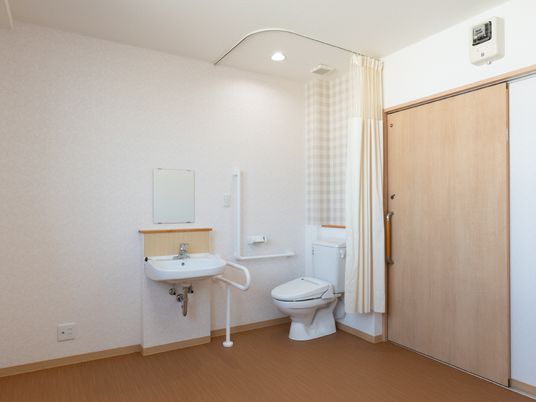 清潔感のあるトイレ空間