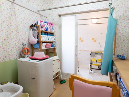 居室の清潔な浴室