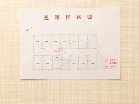 配置図掲示物の概観