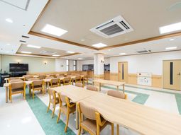 明るい共用スペース