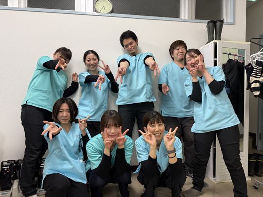 スタッフ集合の休憩室  