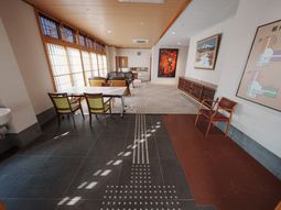 ゆったりとした休憩空間