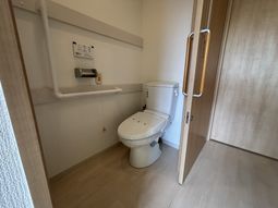 便利な設備のトイレ
