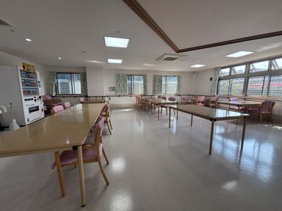広々とした食堂
