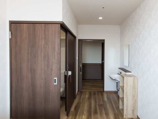 清潔感のある居室入口