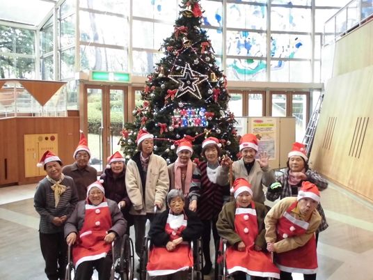 クリスマスの集合ポトレ