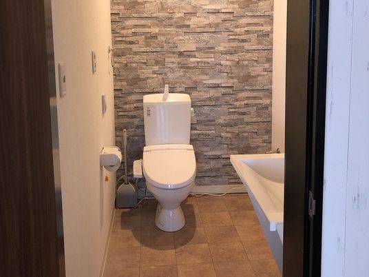 清潔な洋式トイレ