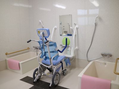 バリアフリー設計浴室