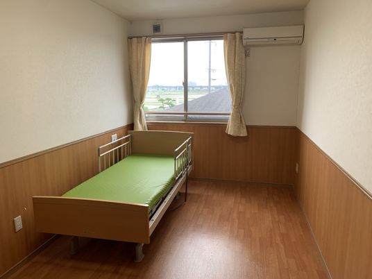 自然光が入る居室
