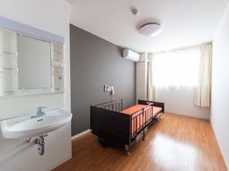 清潔な居室と設備